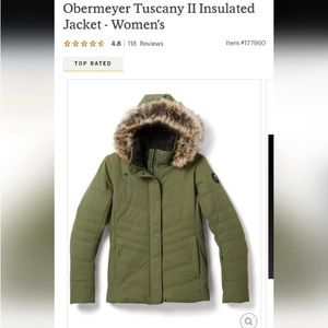 Obermeyer Tuscany ll Jacket, 8, olive